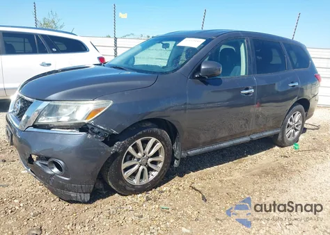 2013 Nissan Pathfinder S z USA, uszkodzony, nr VIN 5N1AR2MM3DC605746